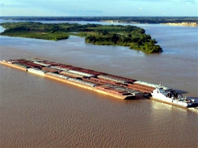 LPG la naviera líder en el transporte a través de barcazas en la Hidrovía Paraguay-Paraná 